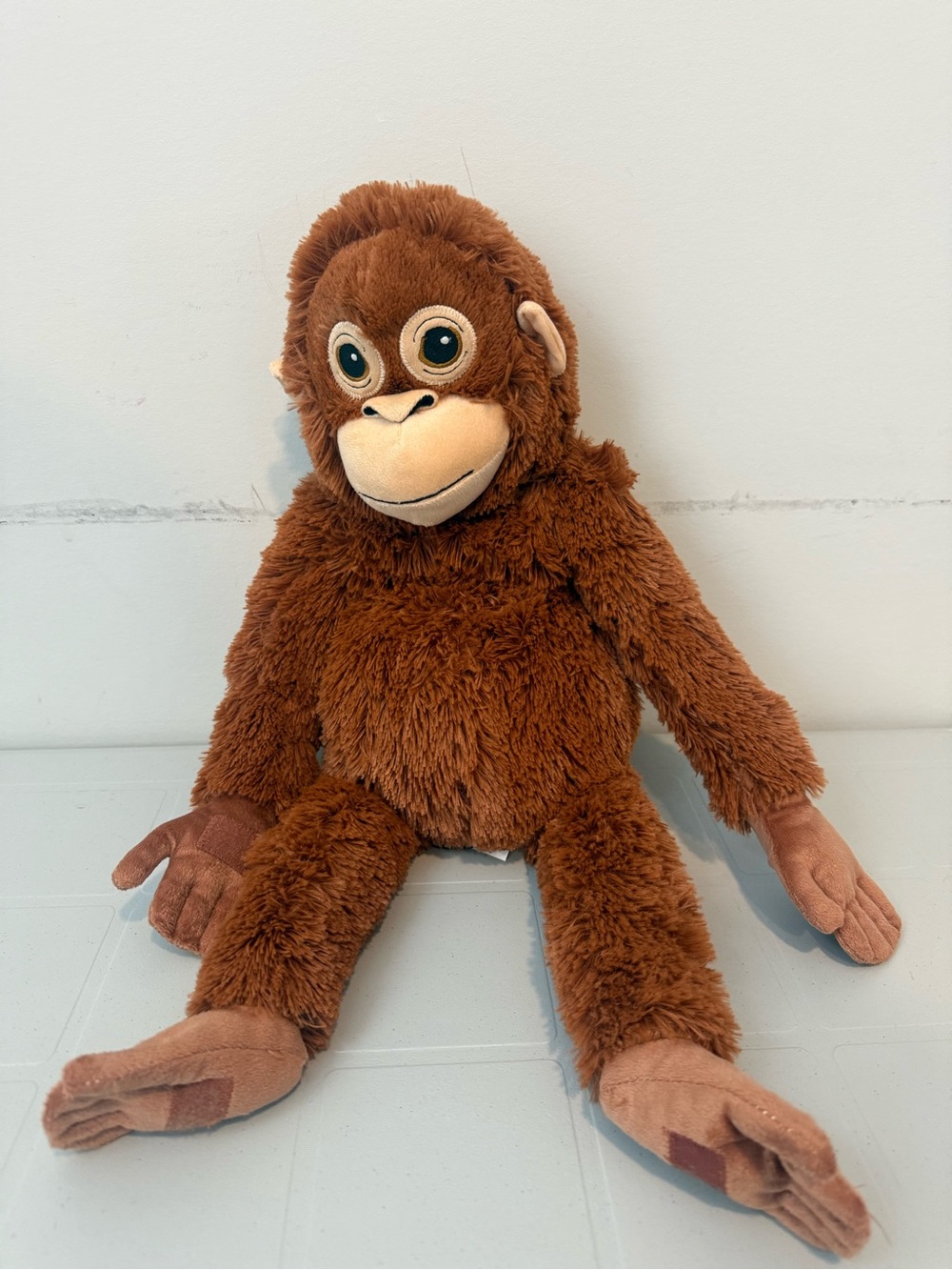 Brown Plush Monkey Stuffed Animal - Kids Toy